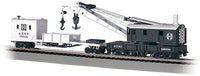 Bachmann Industries 250-Ton Crane Derrick with Boom Tender - Silver Series