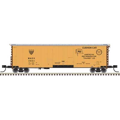 N SCALE Atlas Model Railroad Co. 50' GA RBL Plug-Door Boxcar - Ready to Run - Master(R)