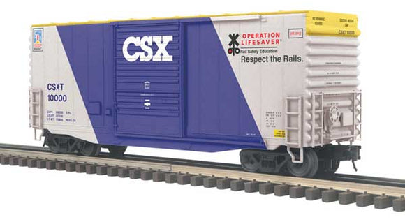 40' Hy-Cube Boxcar - 2-Rail - Ready to Run - Trainman(TM)