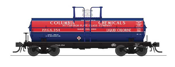 Broadway Limited Imports ACF Type 27/ICC-105 6,000-Gallon Tank Car 2-Pack - Ready to Run