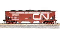 Broadway Limited Imports AAR 70-Ton 3-Bay Hopper w/Load 4-Pack