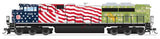 Broadway Limited Imports EMD SD70ACe - Standard DC - Stealth Series