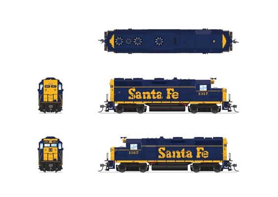 Broadway Limited EMD GP35 Low Nose - Sound and DCC - Paragon4(TM)