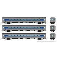 Rapido Trains Inc P-S Comet Commuter 2 Coach and Cab Car Set