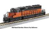 Kato N Scale EMD SD40-2 Early Production - Standard DC