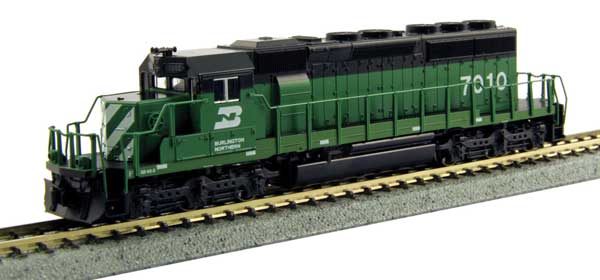 Kato N Scale EMD SD40-2 Early Production - DCC NON SOUND