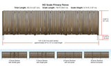 Woodland Scenics Privacy Fence