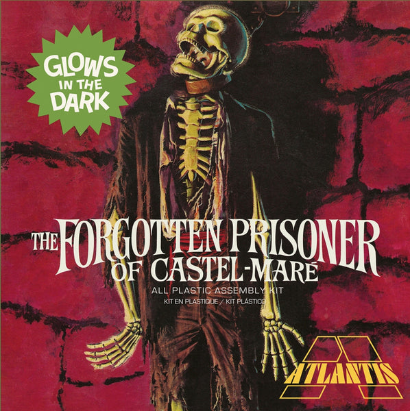 Atlantis Models Forgotten Prisoner of Castel Mare Glow 1/8 Plastic Model Kit