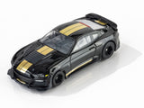 AFX 2022 Shelby Mustang GT350H Black/Gold Mega G+ HO Slot Car