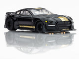 AFX 2022 Shelby Mustang GT350H Black/Gold Mega G+ HO Slot Car