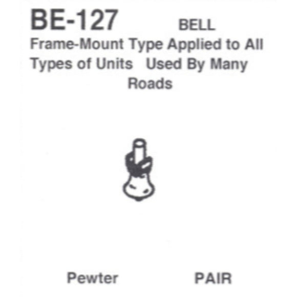 Details West 127 - Bell Frame Mount for all Unit Types pr - HO Scale