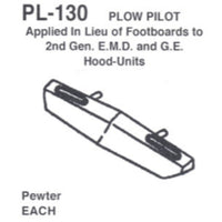 Details West 130 - Plow Pilot 2nd Generator Hood Units - HO Scale