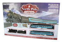 HO North Pole Express Steam Passenger Set