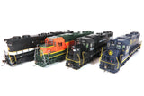 Rapido Trains Inc EMD GP38 DC - DIFFERENT ROAD NAMES AND NUMBERS -HO SCALE DCC READY