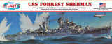 Atlantis Models USS Forrest Sherman Destroyer Plastic Model Kit 1/320