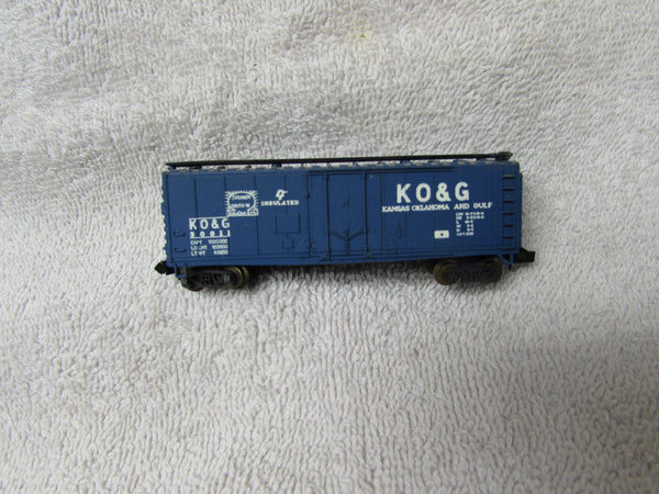 TLAS Plug Door Box Car KO&G #30011 Kansas Oklahoma & Gulf