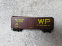 Kadee/MTL #21201 WESTERN PACIFIC 40' standard plug door Boxcar WP20201