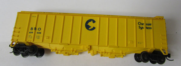 N Scale DVFC Delaware Valley Chessie B&O Airslide Covered Hopper #619028