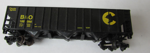 N Scale Industrial Rail 3 Bay Hopper B&O #189090