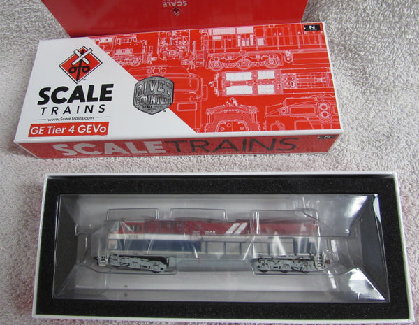 Scale Trains Rivet Counter N Scale ET44, Canadian National/BC Rail Heritage