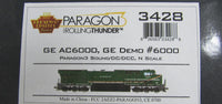 Broad Way Limited BLI	3428 GE DEMO #6000 AC6000 Paragon 3