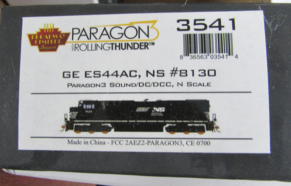 Broadway Limited BLI 3541	Norfolk Southern	8130 GS ES44AC Paragon 3  Nscale