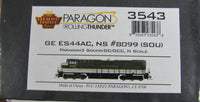 Broadway Limited BLI 3543 Norfolk Southern	Heritage GS ES44AC Paragon 3  Nscale