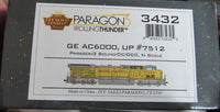 Broad Way Limited BLI	3432 UNION PACIFIC 7512	AC6000 Paragon 3