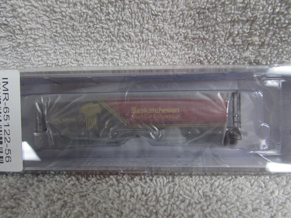 Intermountain IMR	65122-56	Saskatchewan Grain Car Corp	625118	Cylindrical Covered Hopper, 4 bay