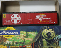 Athearn 50 foot SF box car Shock Control