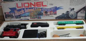 LIONEL Rock Island Line O27 Train Set with Original Box 8601