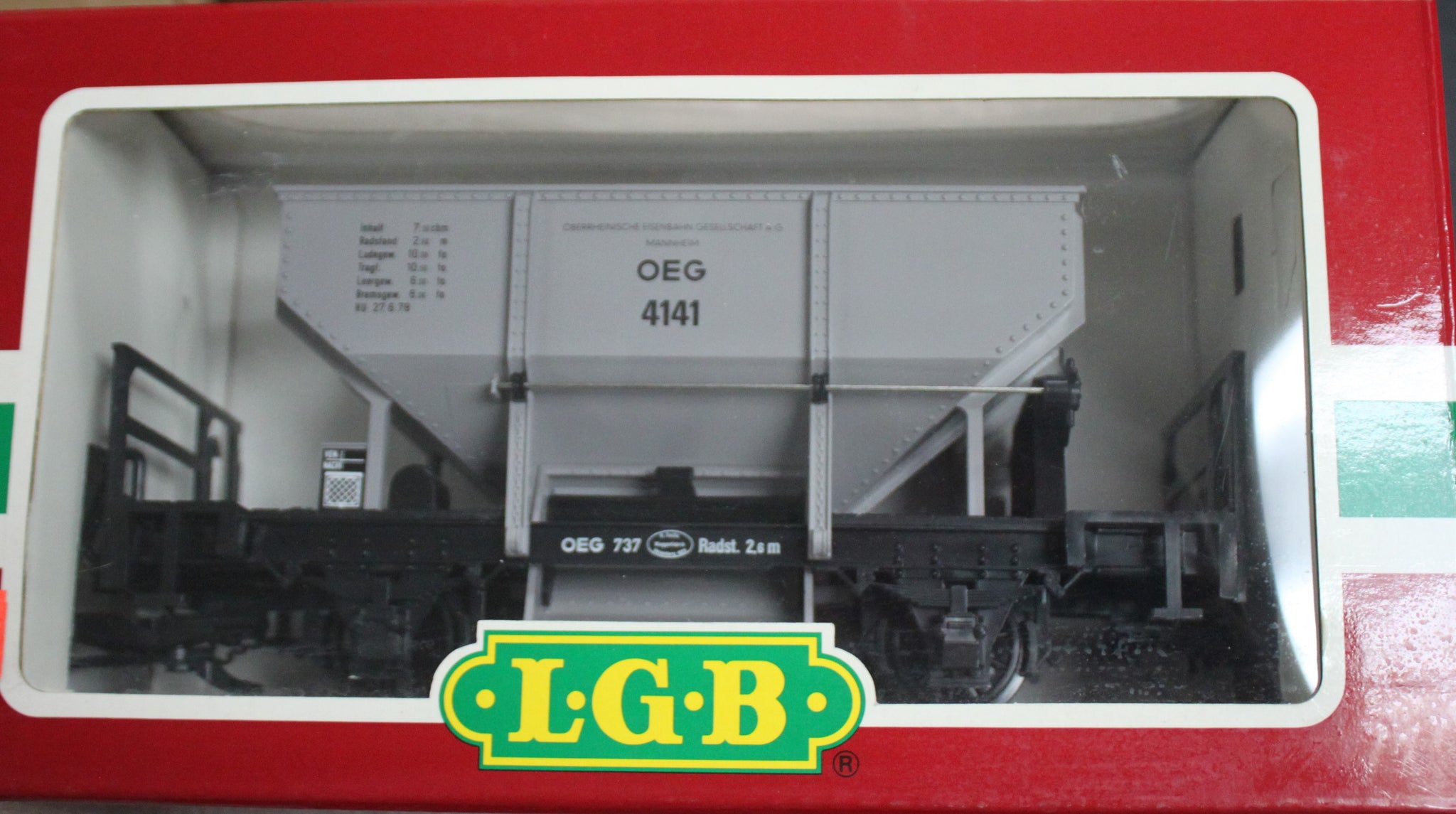 L.G.B. 4141 offers European OEG Ballast Car