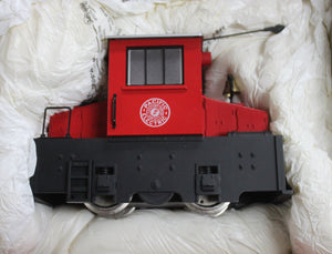 Hartland (HLW), G-Scale, Red ‘Sparky’ Mack Locomotive (Pacific Electric)