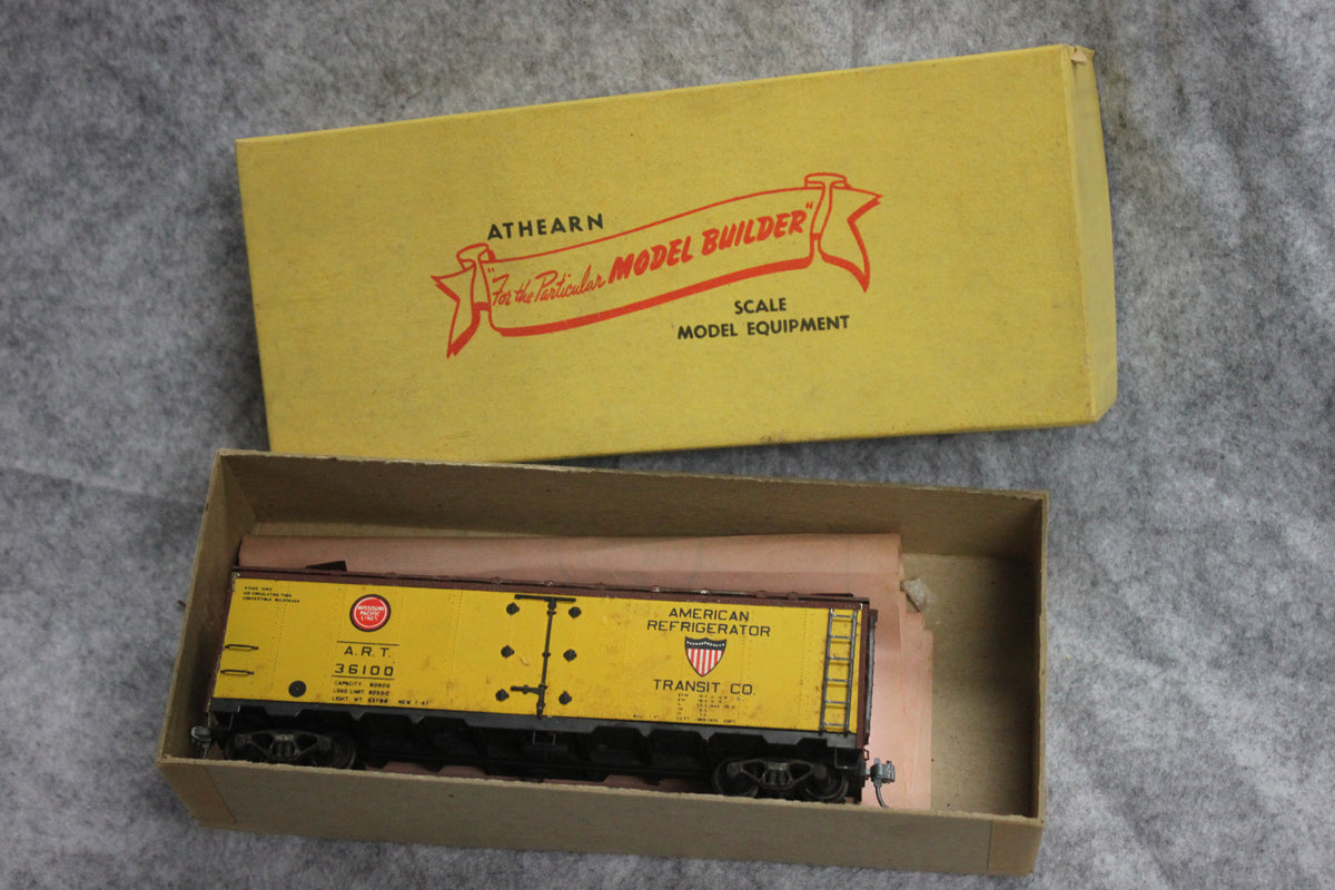 Athearn Yellow Box Kit - American Refrigerator Transit Co Reefer ...