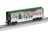 Lionel 2428070 O Steel Boxcar 3-Rail Christmas 2024