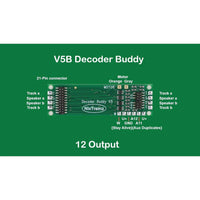 NIXTRAINS DECODER BUDDY VERSION 5 21 PIN DECODER ADAPTER BOARD NTZ5