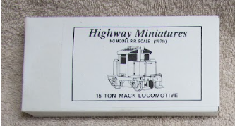 Highway Miniatures 302 HO 15-Ton Mack Locomotive Kit