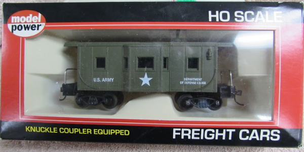 Model Power Army Caboose