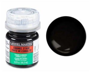Black Detail Stain - Semi-Gloss - 1/2 oz Enamel Model Master