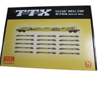 Micro Trains 99301760 N TTX Well Car set of 16