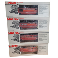 Lionel Daylight Aluminum Passenger Cars