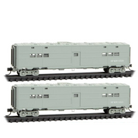 Micro Trains Line MOW Camp/Bunk Car Converted Troop Kitchen 2-Pack - Ready to Run Foam Nest