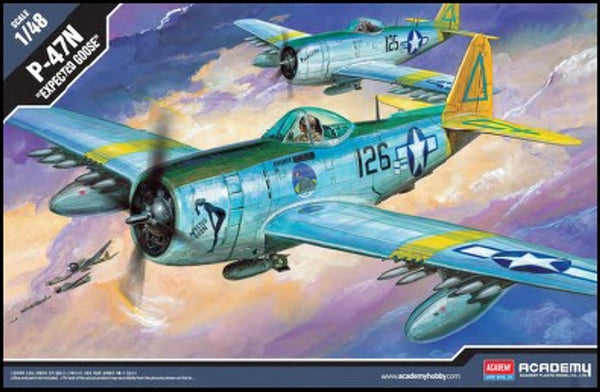 1:48 P-47N "Expected Goose" By Academy