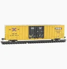 Micro Trains Line 60' Rib-Side, Double-Plug-Door High-Cube Boxcar