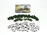 Realistic Tree Kits  3”-5” Green Deciduous