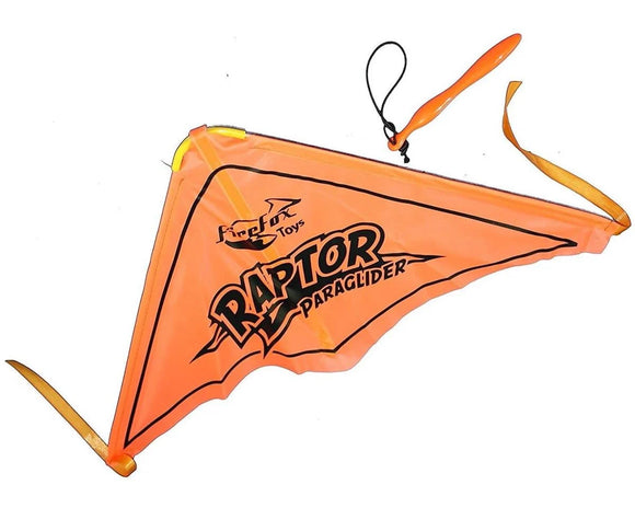 Firefox Toys Raptor Paraglider (Color Picked at Random) Available in Green, Blue, Orange, or Yellow