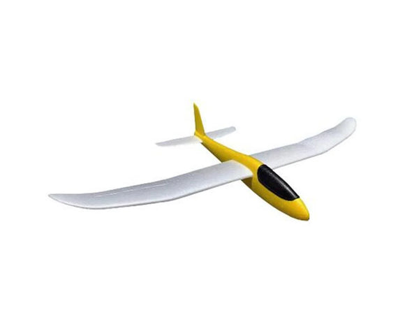 Firefox Toys Large Hand Launch Glider (Color Picked at Random) Available in Blue, Yellow, or Red