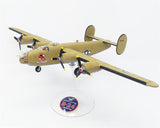 Atlantis Models B-24J Liberator Bomber Buffalo Bill Plastic Model Kit 1/92