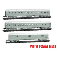 Micro Trains Line MOW Camp/Bunk Car Converted Troop Kitchen 2-Pack (Foam Nest)