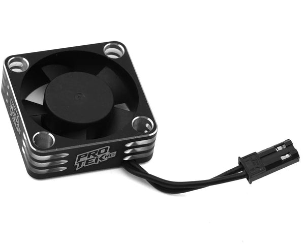 ProTek RC 30x30x10mm Aluminum High Speed HV Cooling Fan (Silver/Black)